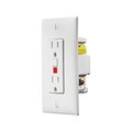 Overtime S801 Ac Gfci Outlet With Cover-Plate, White OV88862